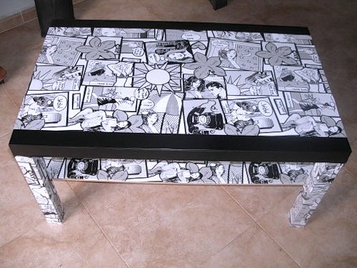 декупаж мебели обоями своими руками идеи