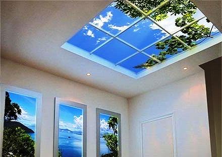 фотообои на потолок