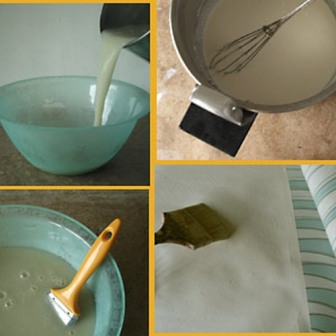 как приготовить клей для обоев