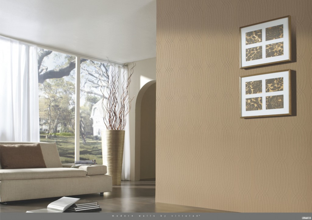 Гладкие обои под покраску Стеклообои